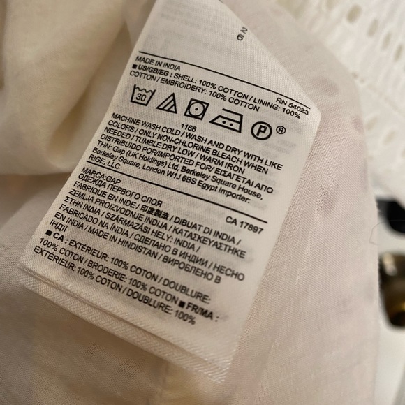 Gap white eyelet dress - Picture 5 of 5